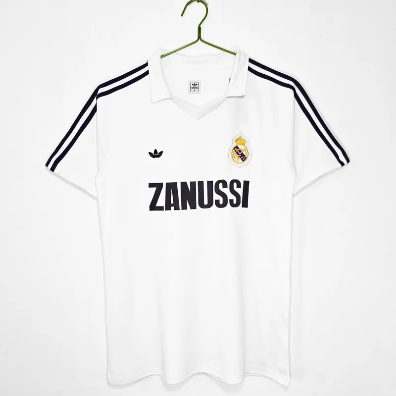 Camiseta Real Madrid 1984/85 LOCAL MANGA CORTA VERSION FAN